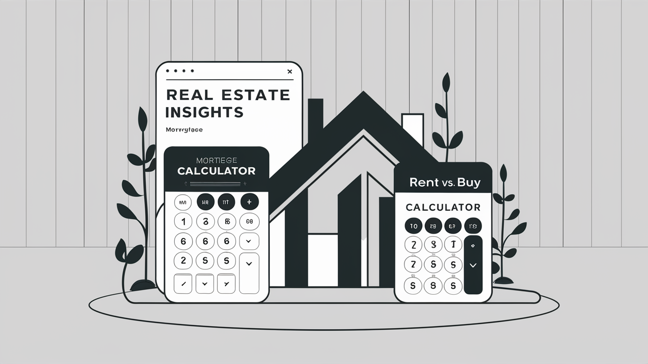 Read more about the article Real Estate Insights: Mortgage Calculator and Rent vs. Buy Calculator